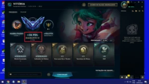 Conta lol Diamante 3 - 135 Skins + 80 Gemas ACEITO OFERTA! - League of Legends