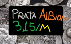 Prata Albion Online R$ 3,15/Milhão