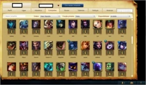 DIAMANTE 4 115 CHAMPS 41 SKINS IMPERDIVEL - League of Legends LOL