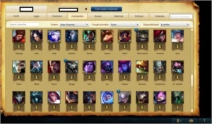 DIAMANTE 4 115 CHAMPS 41 SKINS IMPERDIVEL - League of Legends LOL