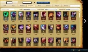 DIAMANTE 4 115 CHAMPS 41 SKINS IMPERDIVEL - League of Legends LOL