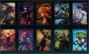 CONTA PRATA3 MUITAS SKINS TOP - League of Legends LOL