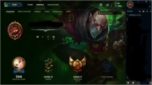 Conta lol gold 5 - League of Legends