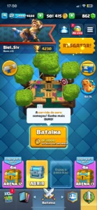 Conta De Clash Royale Com 800+Gemas