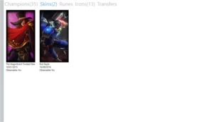 CONTA UNRANKED LOL - 35 CHAMPIONS - 2 SKINS - 13 ICONES - League of Legends