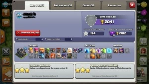 Conta CV9 - Clash of Clans