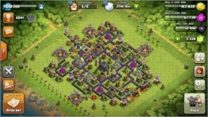 Conta CV9 - Clash of Clans