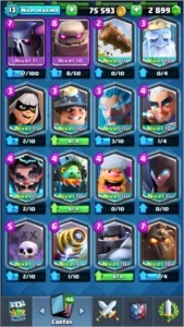 Conta Clash Royale ranking BR