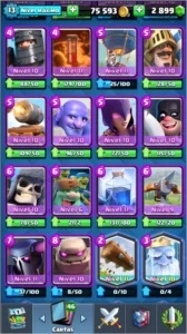 Conta Clash Royale ranking BR