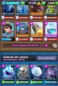 Conta Clash Royale ranking BR