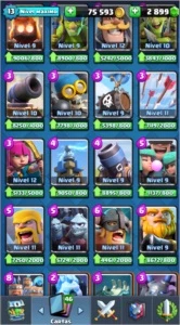 Conta Clash Royale ranking BR