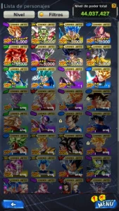 Dragon Ball Legends - UL Gogeta Blue, UL Gogeta, UL Vegetto - Outros