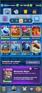 Conta de Clash Royale Com 5 anos de uso (BARATA)