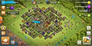 Centro da Vila 10 Barato - Clash of Clans