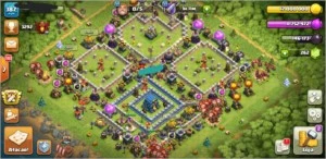Conta clash of clans Cv12 quase Full, vendo com e-mail. .
