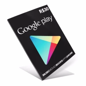 Gift Card Play Store R$30 - Google Play