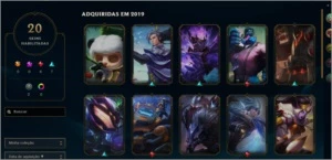conta platina IV - League of Legends LOL