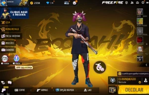 Conta Com Angelical Vermelha E Algumas Coisinhas (Google) - Free Fire