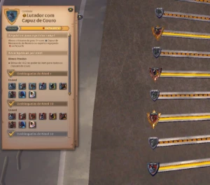 Venda-se conta com 450m de fama, 115m de fama amarela - Albion Online