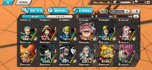 Conta One Piece Bounty Rush Com 8 Ex Do Meta! - Outros