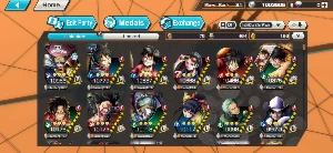 Conta One Piece Bounty Rush Com 8 Ex Do Meta! - Outros