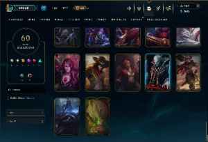 Unranked com 105 Champs e 60 Skins ( JG / MID / TOP ) - League of Legends LOL