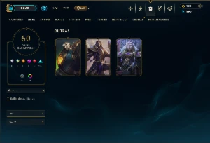 Unranked com 105 Champs e 60 Skins ( JG / MID / TOP ) - League of Legends LOL