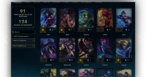Conta esmeralda 1 75 pdl dropada por inatividade upada a mão - League of Legends LOL