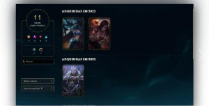 Conta esmeralda 1 75 pdl dropada por inatividade upada a mão - League of Legends LOL