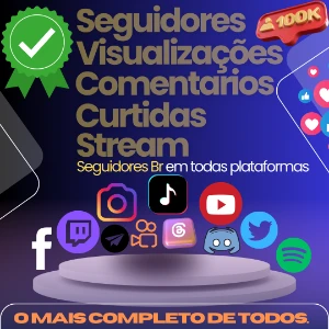 BOT PREMIUM, Seguidores, Visualizações, Curtidas etc.. - Social Media