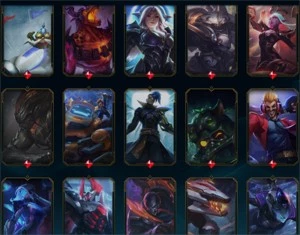 Conta LOL - SOLO/DUO UNRANKED, 882 skins, +10k gastos - League of Legends