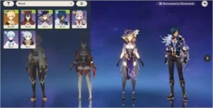 GENSHIN IMPACT - AR 8 - RAZOR + CHONG + NOELLE