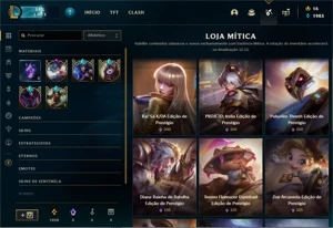 CONTA LEAGUE OF LEGENDS LOL