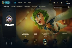 CONTA LEAGUE OF LEGENDS LOL