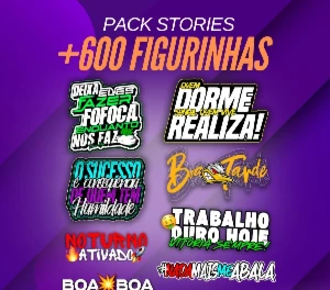 Pack 600+ Figurinhas Storys/Reels - Others