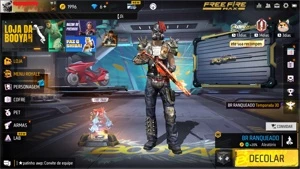 CONTA RARA ( 1°, 2°, 3° PASSE) E VARIOS OUTROS - Free Fire