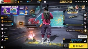 CONTA RARA ( 1°, 2°, 3° PASSE) E VARIOS OUTROS - Free Fire