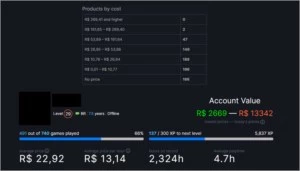 Conta Steam com 7 anos - No Vac - +de 700 jogos