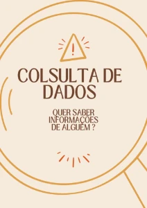 Colsulta De Dados Completa! - Serviços Digitais