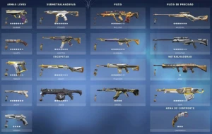 Contas NFA Valorant BR 20-300 skins contas br nfa valorant