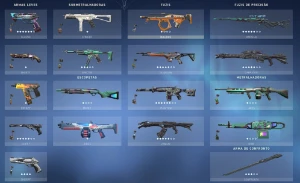 Contas NFA Valorant BR 20-300 skins contas br nfa valorant