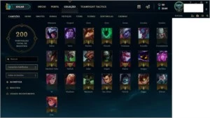 Conta Lol  91 Campeões/42 skins  - 9 Lendárias - Prata III - League of Legends