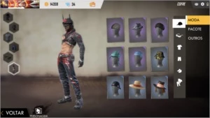 Conta Freefire Gemada - Free Fire