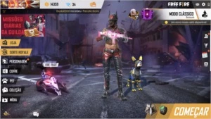 Conta Freefire Gemada - Free Fire