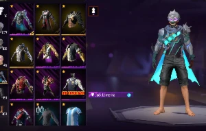Conta de ff nível 74 quase 600 peitorais - Free Fire