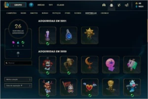 conta lol d4 s11 winrate alto só pegar e jogar - League of Legends