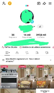 Conta Tiktok Monetizada 15K De Seguidores ( Atualizado )