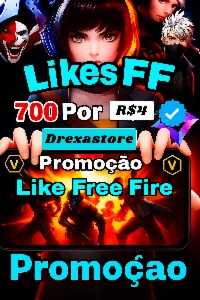 700 likes para free fire + brinde