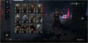 Dead By Daylight Modificação de conta.