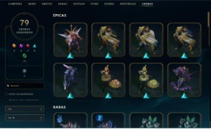 Conta Main Jogo Desde A Season 2 Mais De 300 Skins, 115K Ea - League of Legends LOL